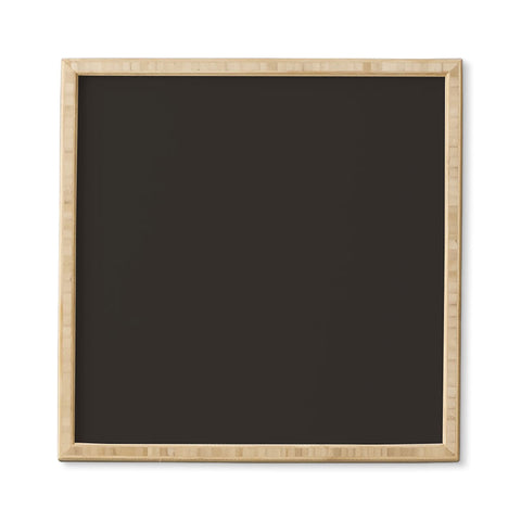 DENY Designs Black C Framed Wall Art