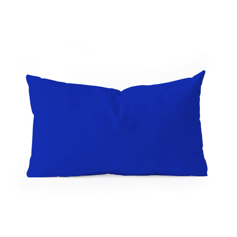 DENY Designs Blue 072c Oblong Throw Pillow