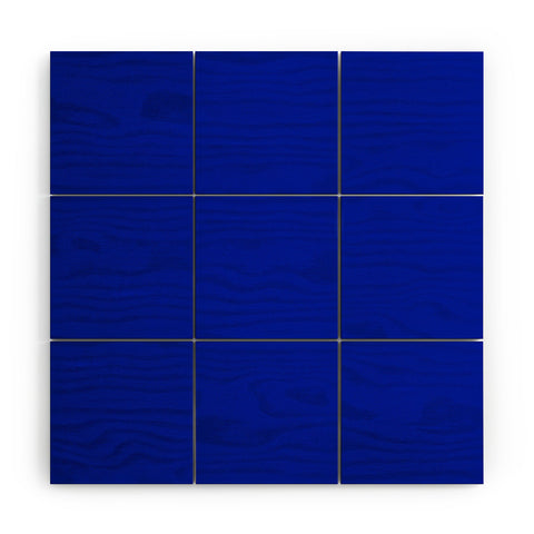 DENY Designs Blue 072c Wood Wall Mural