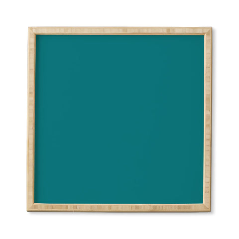 DENY Designs Blue Green 322c Framed Wall Art