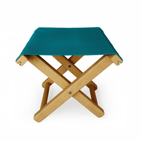 DENY Designs Blue Green 322c Folding Stool