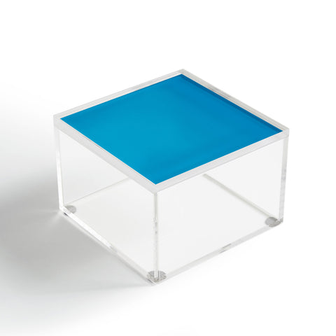 DENY Designs Bright Blue 313c Acrylic Box