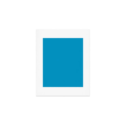 DENY Designs Bright Blue 313c Art Print