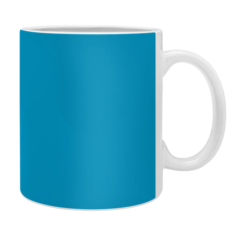 DENY Designs Bright Blue 313c Coffee Mug