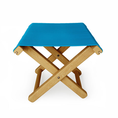 DENY Designs Bright Blue 313c Folding Stool