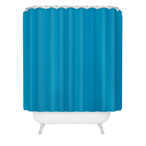 DENY Designs Bright Blue 313c Shower Curtain