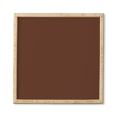DENY Designs Brown 477c Framed Wall Art