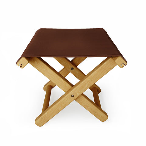DENY Designs Brown 477c Folding Stool