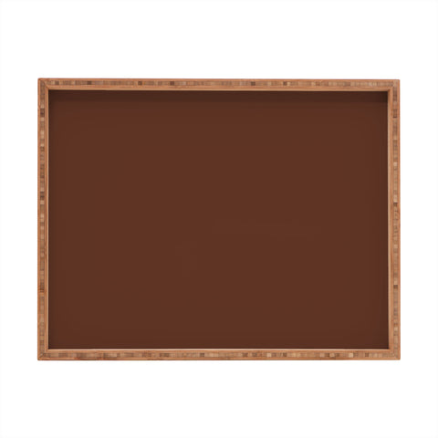 DENY Designs Brown 477c Rectangular Tray