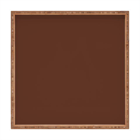 DENY Designs Brown 477c Square Tray