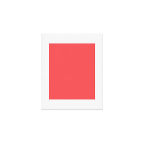 DENY Designs Coral 178c Art Print