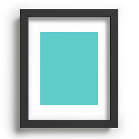 DENY Designs Eggshell Blue 325c Recessed Framing Rectangle