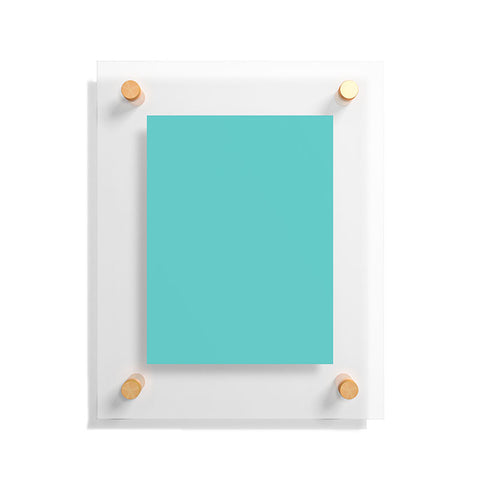 DENY Designs Eggshell Blue 325c Floating Acrylic Print