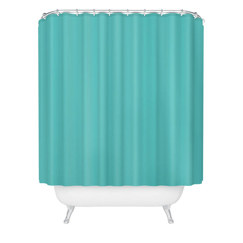 DENY Designs Eggshell Blue 325c Shower Curtain