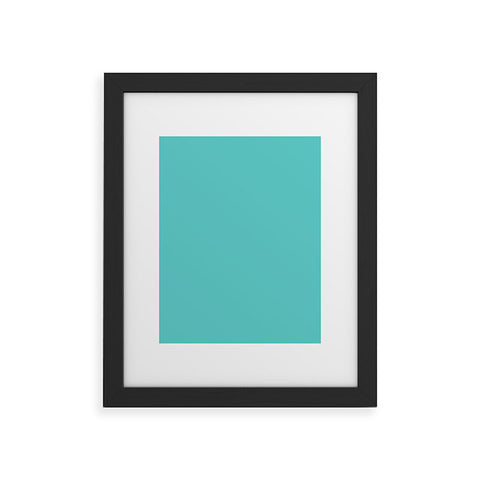 DENY Designs Eggshell Blue 325c Framed Art Print