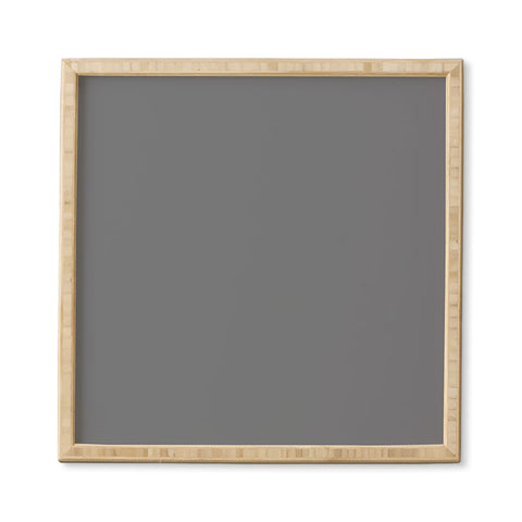 DENY Designs Gray 9c Framed Wall Art