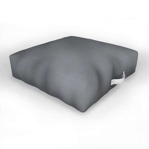 DENY Designs Gray 9c Outdoor Floor Cushion