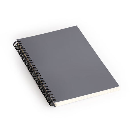 DENY Designs Gray 9c Spiral Notebook