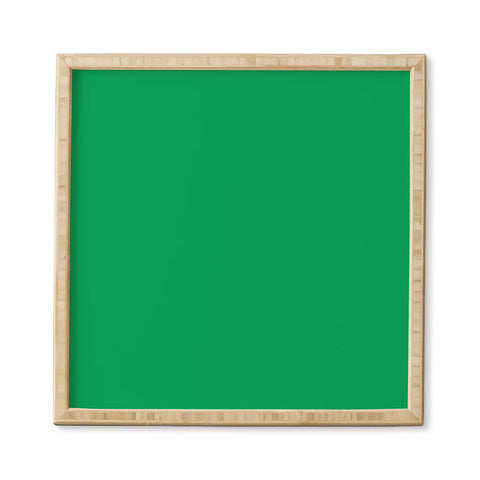 DENY Designs Green 7482c Framed Wall Art