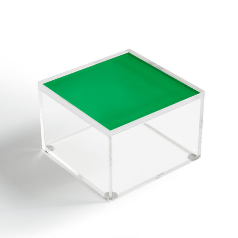 DENY Designs Green 7482c Acrylic Box