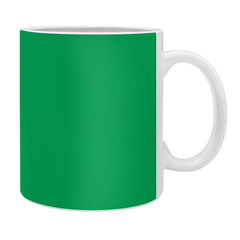 DENY Designs Green 7482c Coffee Mug