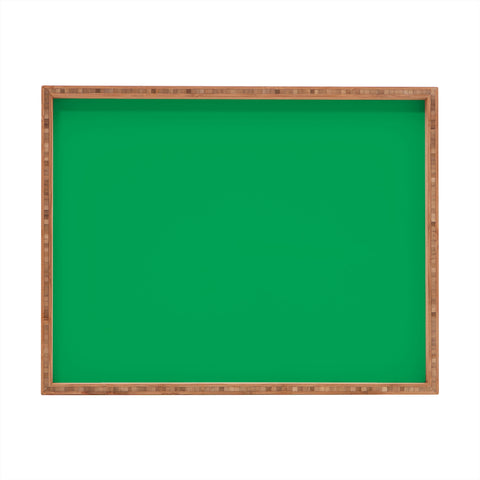 DENY Designs Green 7482c Rectangular Tray