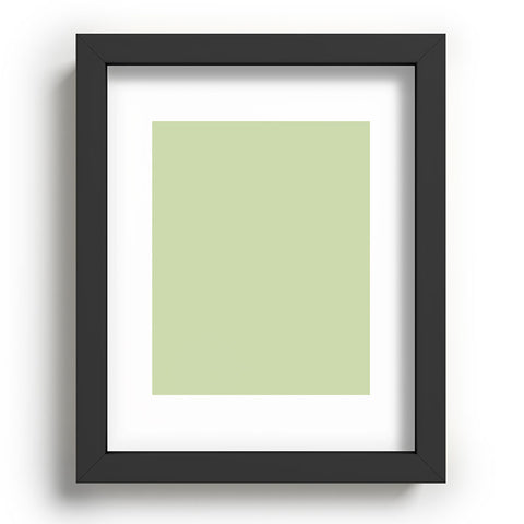 DENY Designs Light Green 580c Recessed Framing Rectangle