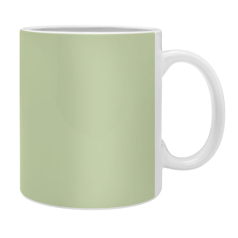 DENY Designs Light Green 580c Coffee Mug