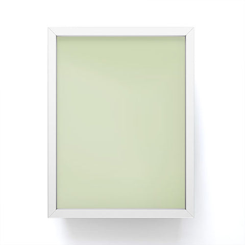 DENY Designs Light Green 580c Framed Mini Art Print