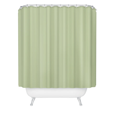 DENY Designs Light Green 580c Shower Curtain