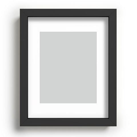 DENY Designs Light Grey 427c Recessed Framing Rectangle