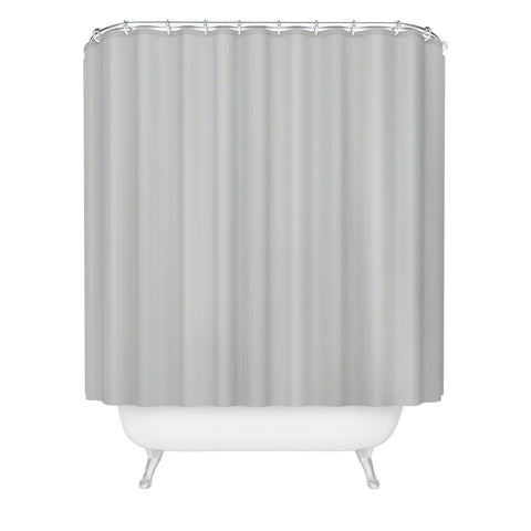 DENY Designs Light Grey 427c Shower Curtain