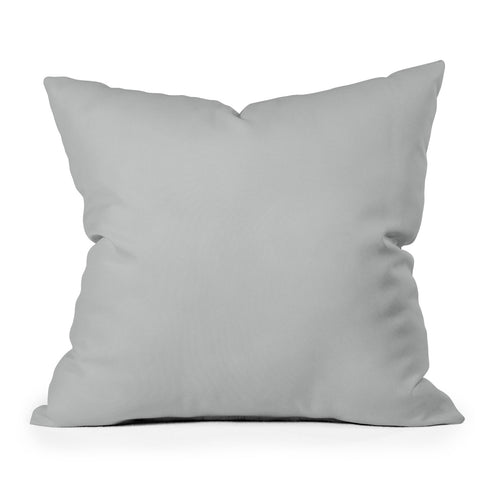 DENY Designs Light Grey 427c Throw Pillow