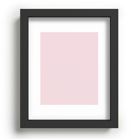 DENY Designs Light Pink 705c Recessed Framing Rectangle