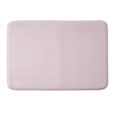 DENY Designs Light Pink 705c Memory Foam Bath Mat