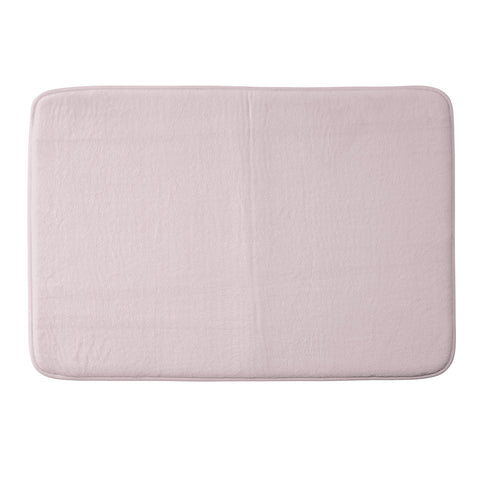 DENY Designs Light Pink 705c Memory Foam Bath Mat