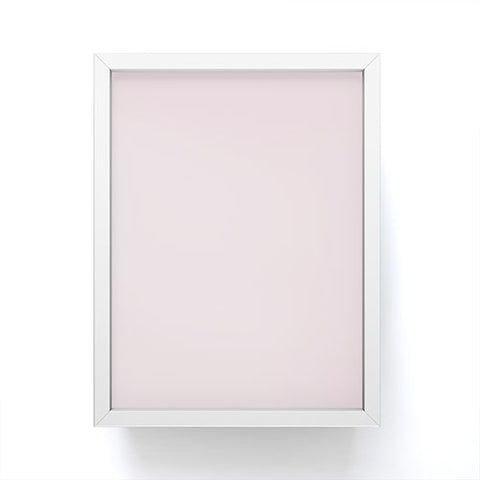 DENY Designs Light Pink 705c Framed Mini Art Print