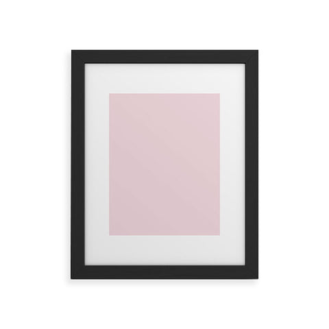 DENY Designs Light Pink 705c Framed Art Print