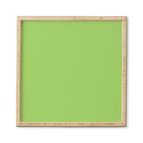 DENY Designs Lime 367c Framed Wall Art