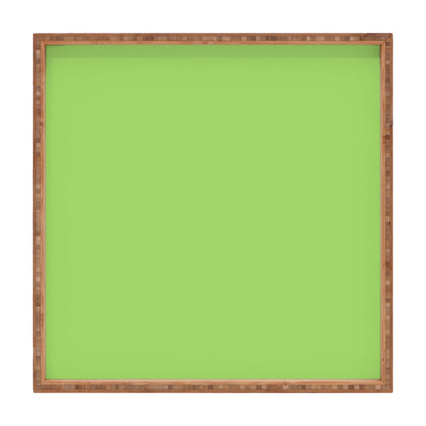 DENY Designs Lime 367c Square Tray
