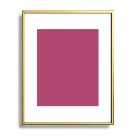DENY Designs Lipstick 7433c Metal Framed Art Print