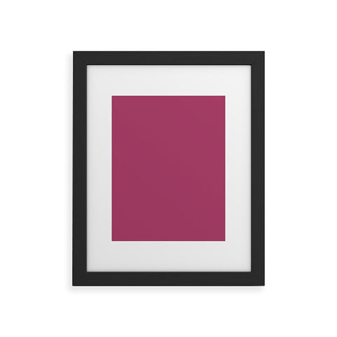 DENY Designs Lipstick 7433c Framed Art Print