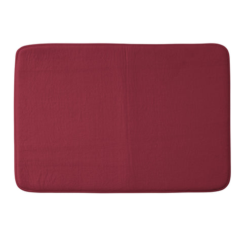 DENY Designs Maroon 202c Memory Foam Bath Mat
