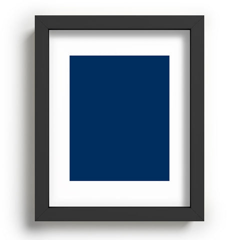DENY Designs Navy 295c Recessed Framing Rectangle