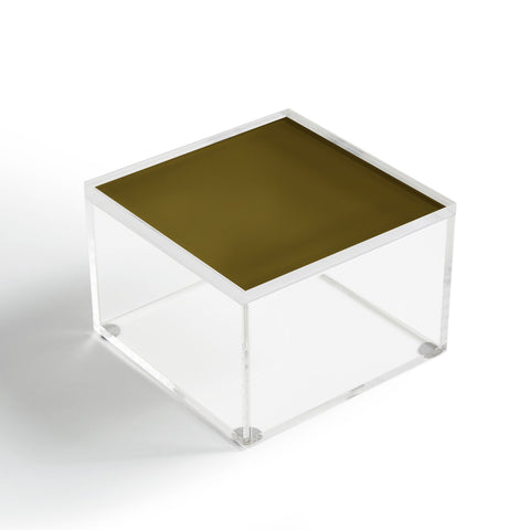 DENY Designs Olive 455c Acrylic Box