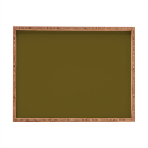 DENY Designs Olive 455c Rectangular Tray