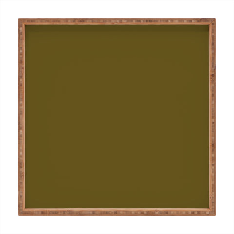 DENY Designs Olive 455c Square Tray