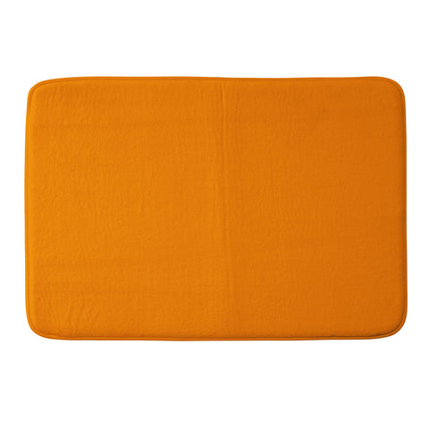 DENY Designs Orange Cream 151c Memory Foam Bath Mat