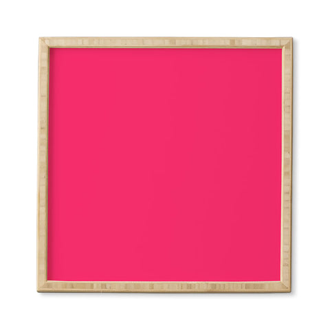 DENY Designs Pink 812c Framed Wall Art