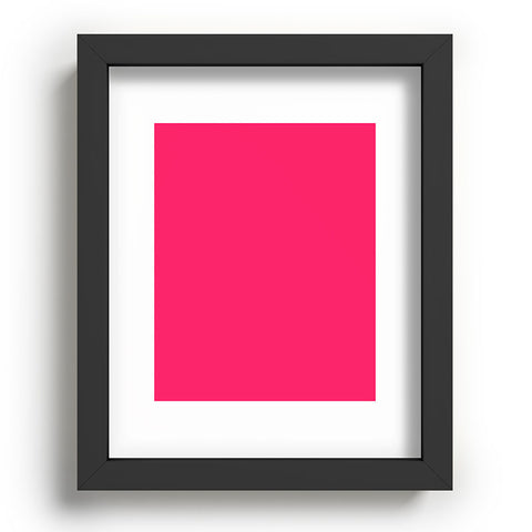 DENY Designs Pink 812c Recessed Framing Rectangle